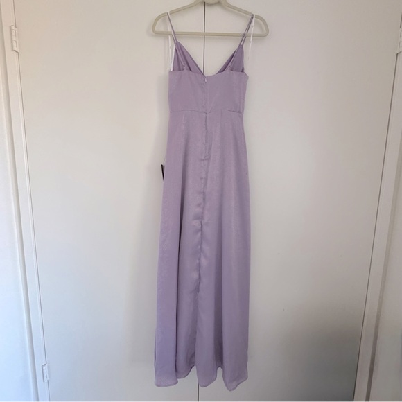 Lulus Constantine Satin Maxi Dress NWT - Picture 4 of 4